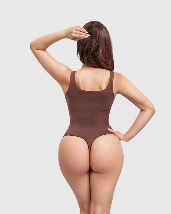 Wide Strap Snatched Bodysuit