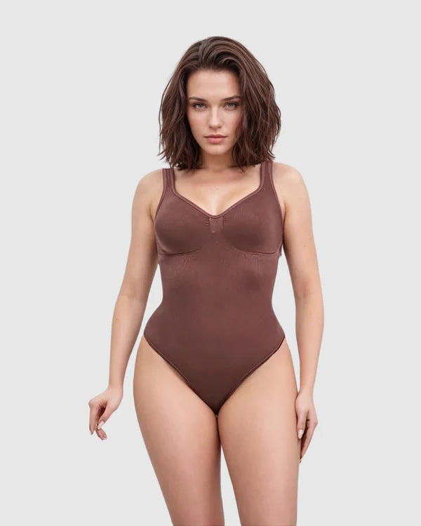 Wide Strap Snatched Bodysuit