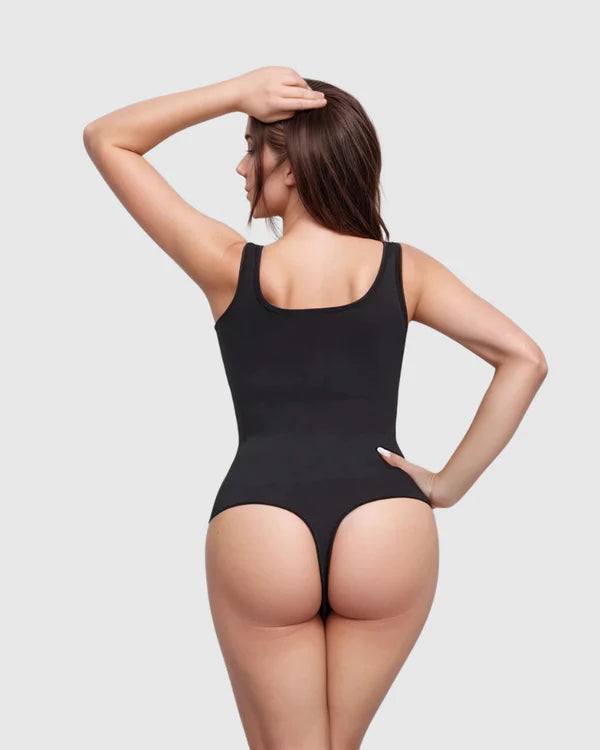 Wide Strap Snatched Bodysuit