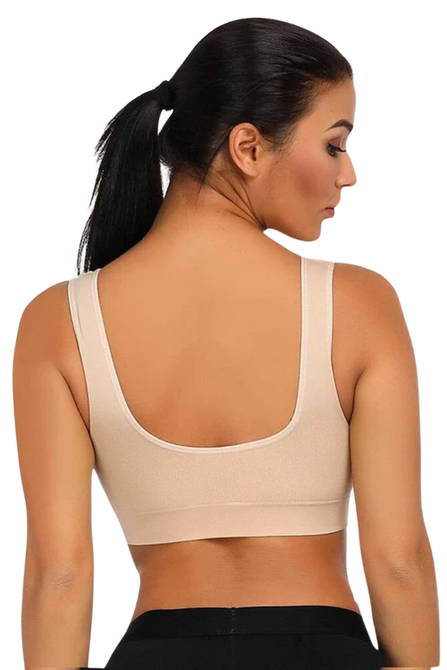 Seamless Wireless Bra With Support